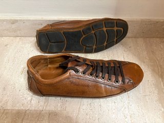 Zapatos Piel Marrón Massimo Dutti Talla 41
