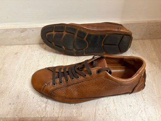 Zapatos Piel Marrón Massimo Dutti Talla 41