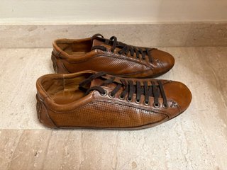 Zapatos Piel Marrón Massimo Dutti Talla 41