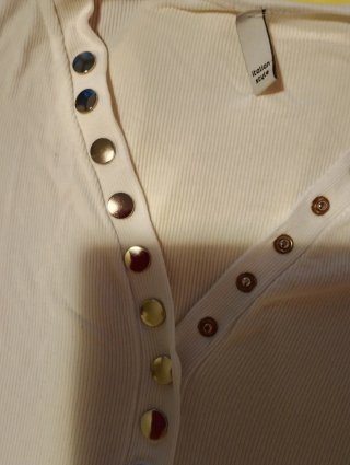 Completo sportivo bianco e giallo