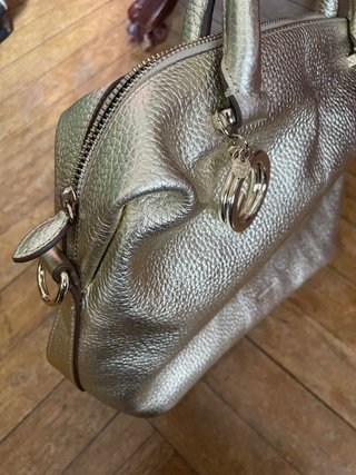 Bolso Gloria Ortiz Dorado Mujer