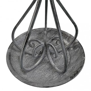 Portaombrelli da Entrata Bianco Anticato 55x34cm