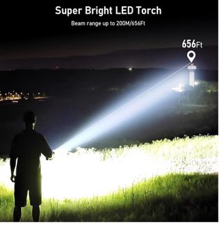 Linterna LED Blukar K9137 (2 Unidades)
