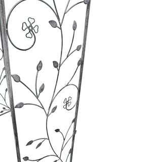 Arco da Giardino Decorativo Bianco Anticato 230cm