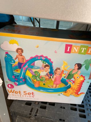 Piscina Hinchable Intex Dinoland 78x228x112cm