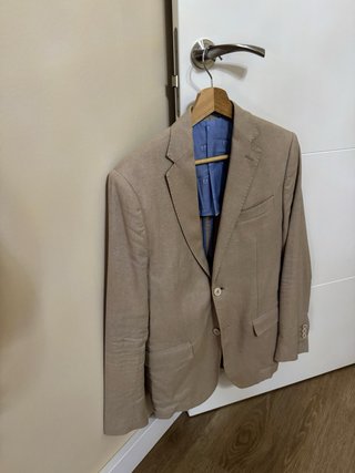 Americanas azul y beige