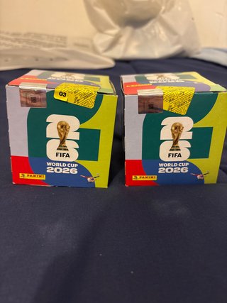 2 Cajas Panini FIFA World Cup 2026 Selladas