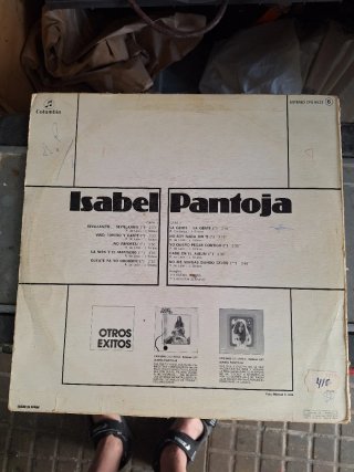 Disco Vinilo Isabel Pantoja LP Flamenco
