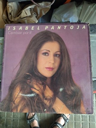 Disco Vinilo Isabel Pantoja LP Flamenco