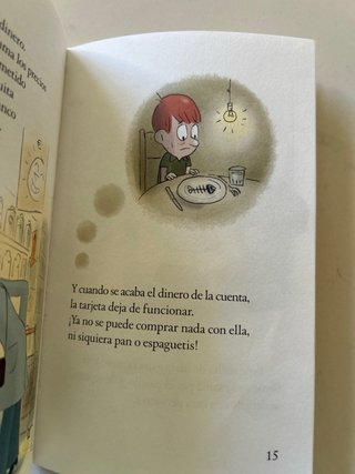 Pepe piensa... ¡Cómprame la moto roja!