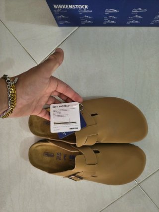 Birkenstock Boston Marroni
