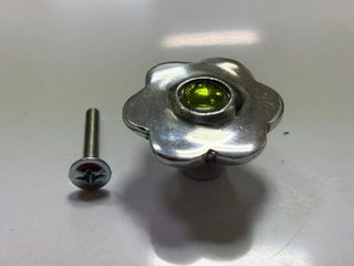 Lote de 10 tiradores aluminio