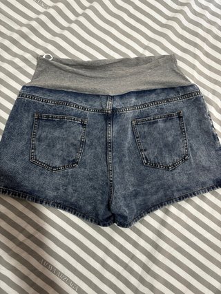 Pantalón premamá vaquero azul y gris