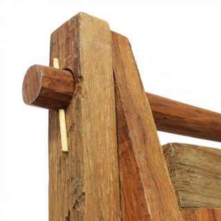 Mobile a Scala in Legno con Specchio 2 Ripiani