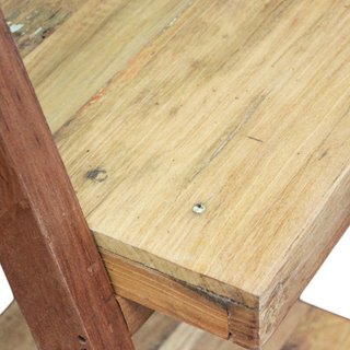 Mobile a Scala in Legno con Specchio 2 Ripiani