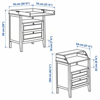 Calaixera / Canviador Sunvik IKEA