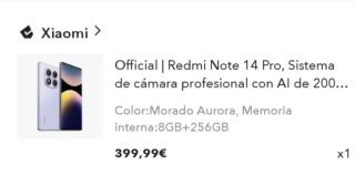 Xiaomi Redmi Note 14 Pro Viola 8RAM/256GB