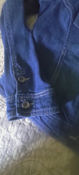 Cazadora vaquera Mango mujer azul