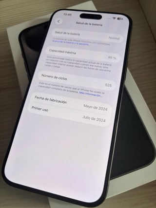 iPhone 15 Pro Max Negro