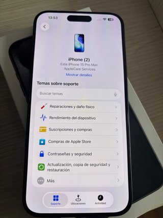 iPhone 15 Pro Max Negro