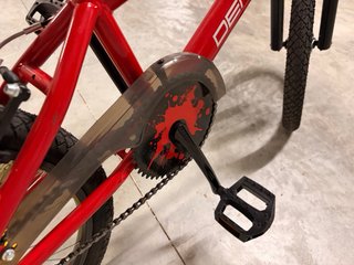 Bicicleta BMX Denbike Roja/Negra 20