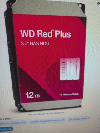 WD Red Plus 12TB NAS HDD 3.5