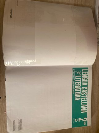 Libro de Lengua y Literatura - 2° Bach