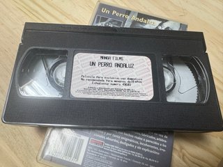 Un Perro Andaluz VHS Buñuel Dali