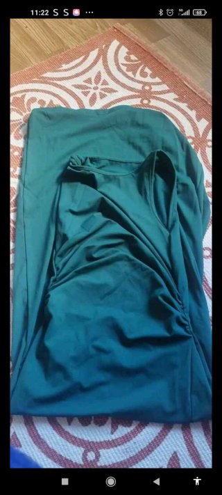 Vestido verde Shein talla L