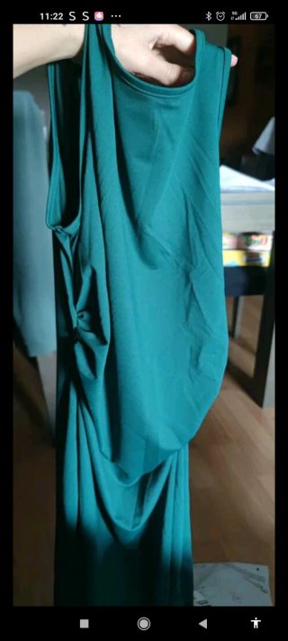 Vestido verde Shein talla L