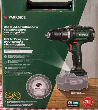 Taladro Parkside 20V Recargable