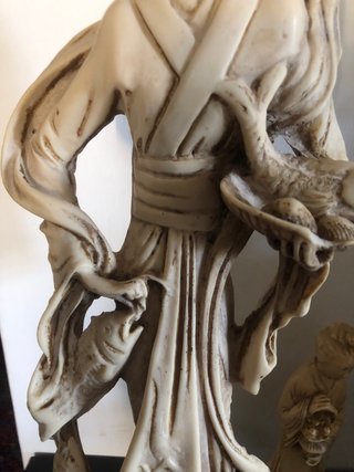 Coppia statue orientali vintage