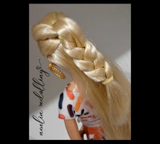 Barbie combinata rigenerata made to move mtm