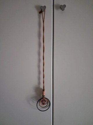 Collana con ciondolo fiore celtico