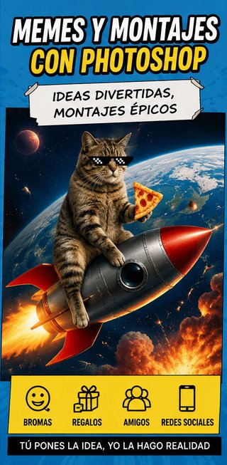 Memes y Montajes con Photoshop