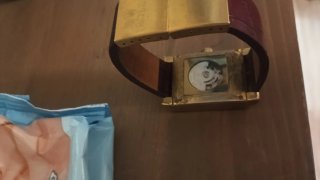 Reloj Rolex Dorado y Marrón