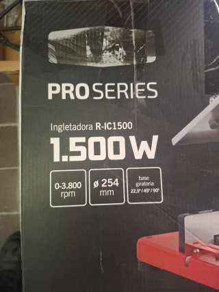 INGLETADORA RATIO R-IC1500W PRO SERIES