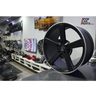 Juego de 4 Llantas 19 Fox MS003 Black Concave BM08