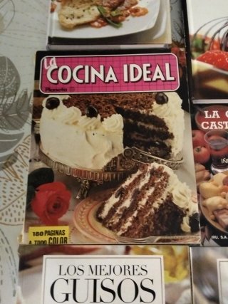 Lote libros recetas de cocina