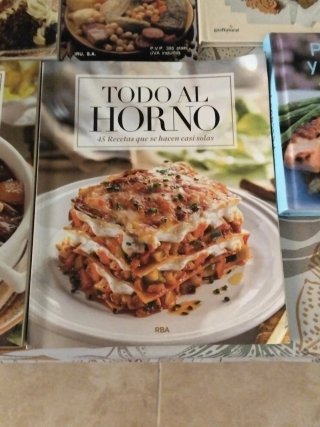Lote libros recetas de cocina