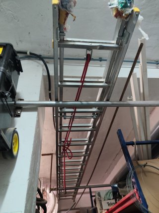 Escalera aluminio 10mts extensible (2tramos)
