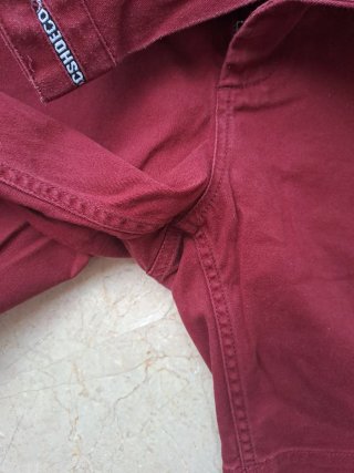 Pantalón corto chino DC rojo