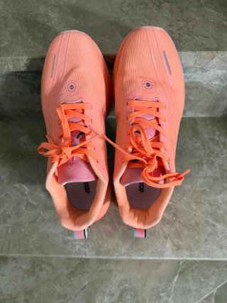 Zapatillas running AOPLUS Naranja/Rosa