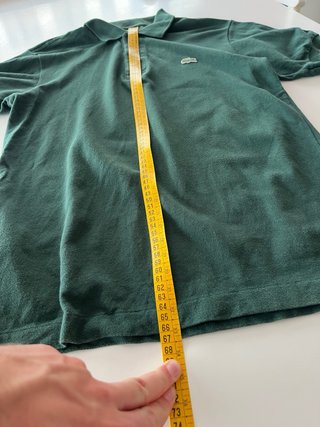 Polo Lacoste Verde Talla M