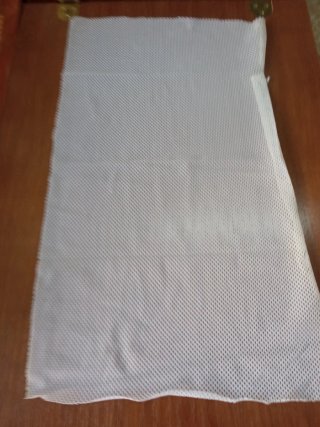 Tela de braguero por metros blanca