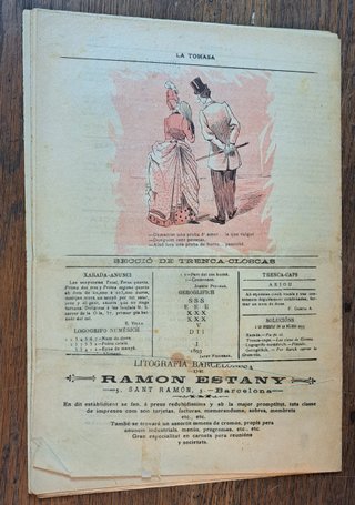 Lote de 367 revistas “La Tomasa”, setmanari català