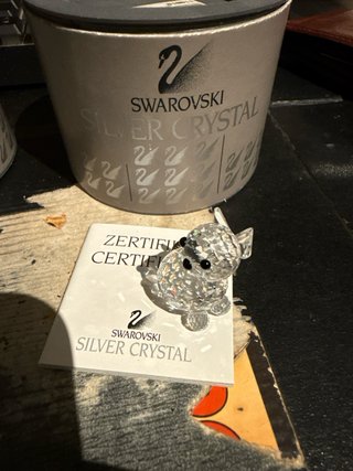 Swarovski Gatto e Rana Vintage Originali
