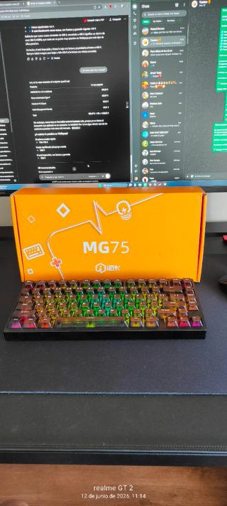 Teclado magnético Hall Effect IROK MG75 PRO MAX