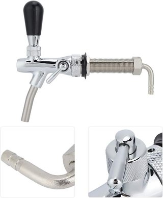 Grifo Cerveza Ajustable DEWIN Cromado
