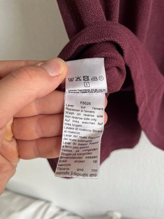 Polo Lacoste bordeaux